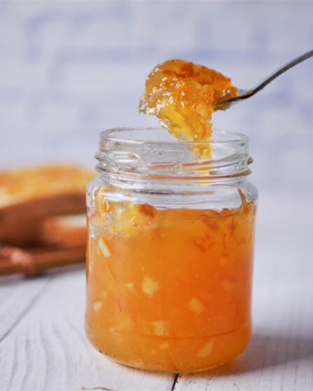 Une recette facile d' une confiture d'orange