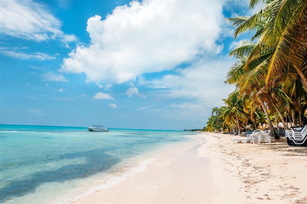 exploration maritime d' île des Caraïbes