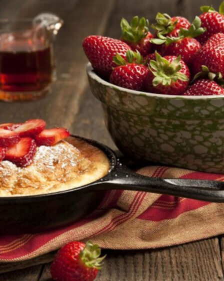 clafoutis aux fraises