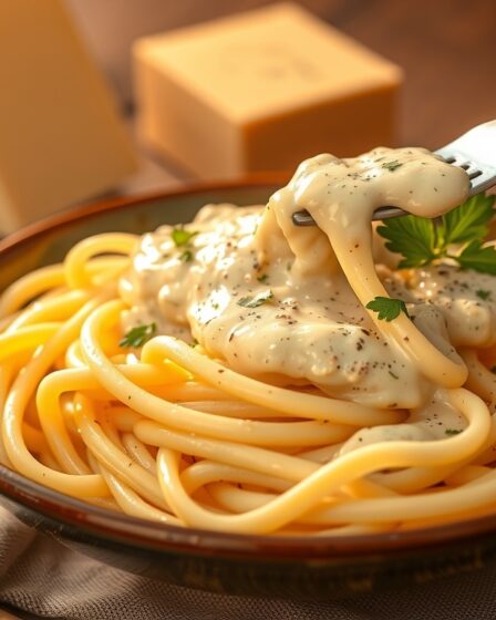 sauce fromagère pâtes