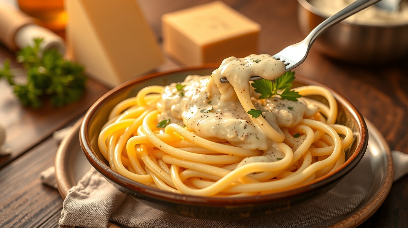 sauce fromagère pâtes