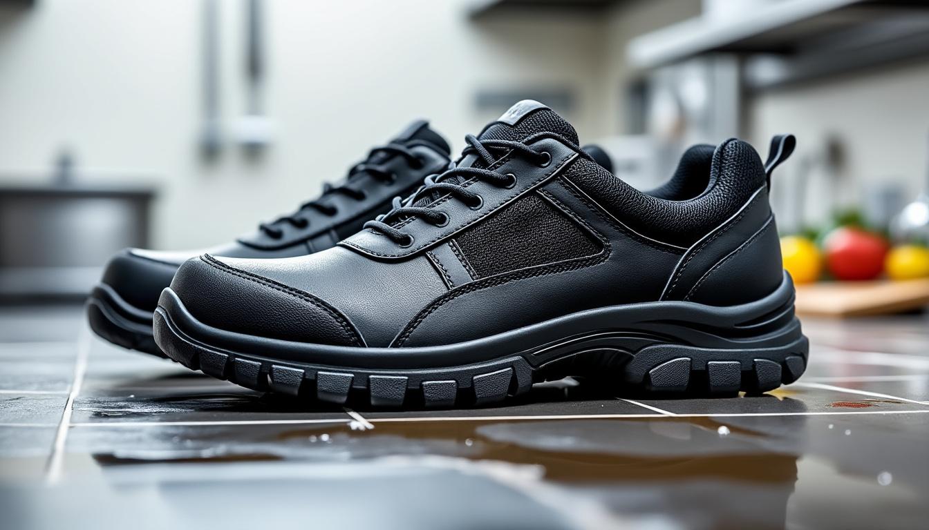 découvrez notre sélection de chaussures de sécurité pour la cuisine à montpellier, alliant élégance et protection. alliez confort et sécurité tout en respectant les normes professionnelles. idéales pour les chefs et le personnel en cuisine.