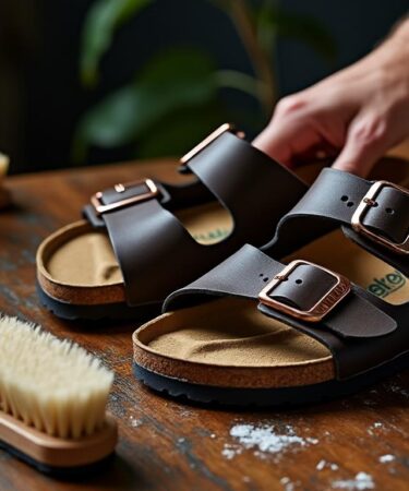 découvrez comment nettoyer vos chaussures birkenstock facilement grâce à notre guide simple en quelques étapes. prolongez la vie de vos sandales et retrouvez leur éclat d'origine.