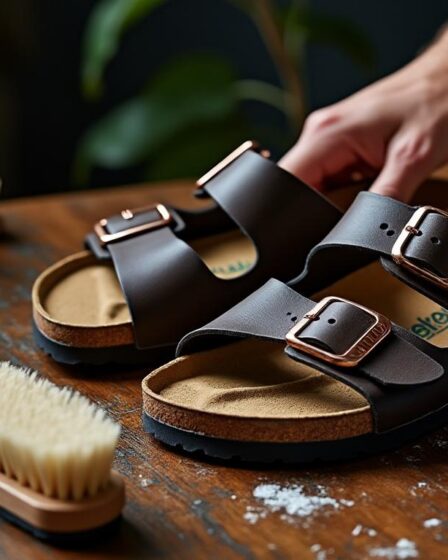 découvrez comment nettoyer vos chaussures birkenstock facilement grâce à notre guide simple en quelques étapes. prolongez la vie de vos sandales et retrouvez leur éclat d'origine.