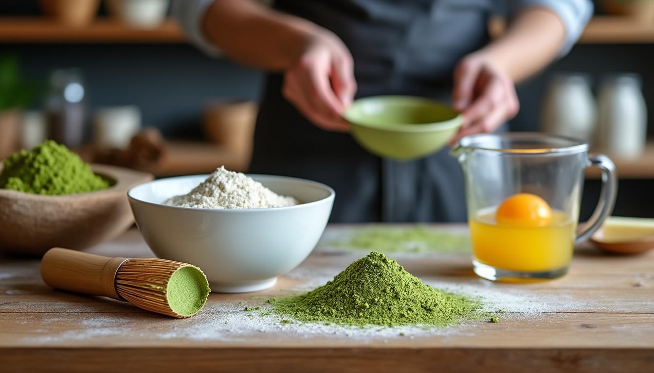 découvrez comment préparer un délicieux financier au thé matcha en quelques étapes simples. suivez notre guide facile pour réaliser ce gâteau moelleux aux saveurs japonaises, idéal pour vos pauses gourmandes ou vos desserts élégants.