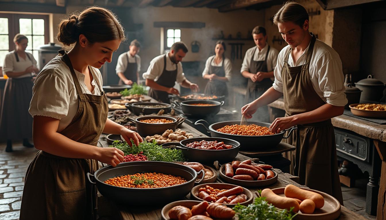découvrez le cassoulet de castelnaudary escudier, une fusion parfaite entre tradition et modernité. plongez dans l'authenticité de ce plat emblématique, revisité avec créativité, pour une expérience culinaire inoubliable sur bouchée.