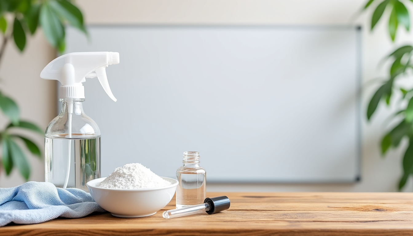 découvrez nos astuces efficaces pour nettoyer un tableau blanc taché par des feutres permanents et retrouver une surface impeccable en quelques étapes simples.