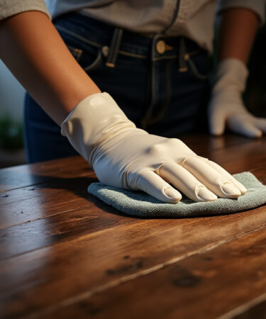 découvrez nos astuces simples et efficaces pour nettoyer une table en bois verni sans laisser de traces et préserver la brillance du bois.
