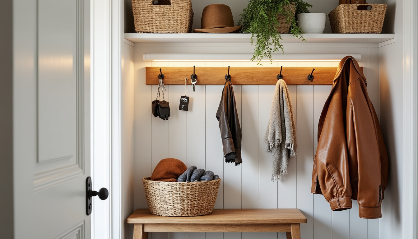 découvrez nos conseils pour organiser un dressing d'entrée pratique et esthétique grâce à des accroches malines, des paniers de rangement et des accessoires adaptés. optimisez votre espace facilement !