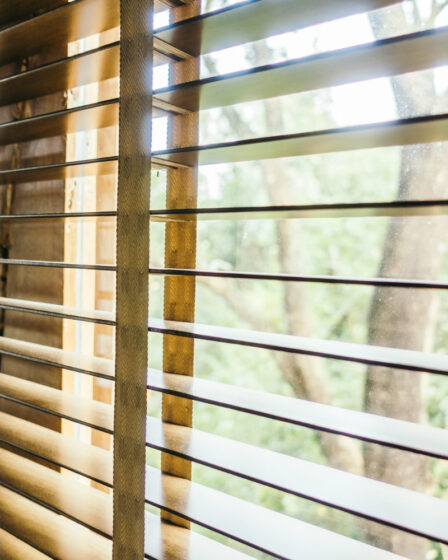 vitres stores intégrés