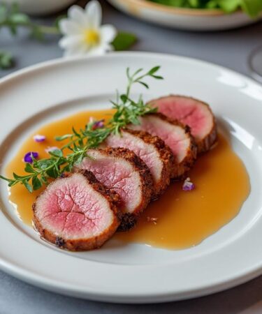 découvrez la meilleure recette d’aiguillettes de canard sauce foie gras, simple et raffinée, pour épater vos invités avec un plat gourmand et élégant.