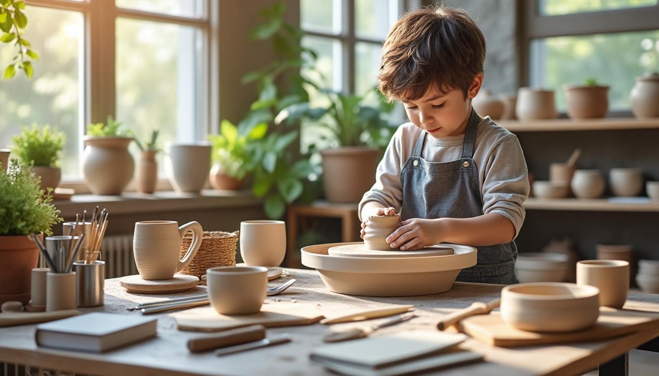 découvrez les avantages des kits poterie débutant, idéaux pour les artistes en herbe souhaitant explorer la création artistique facilement et à petit prix.