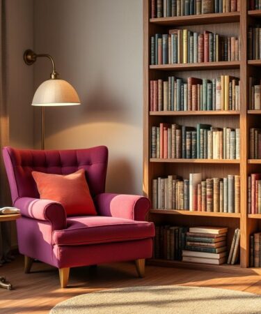 découvrez son book nook, un espace chaleureux dédié aux amateurs de lecture, où la passion des livres se partage et s'épanouit.