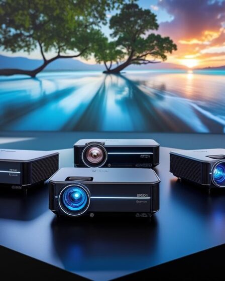 découvrez notre comparatif des vidéoprojecteurs epson full hd disponibles en 2026 pour choisir le modèle idéal alliant performance et qualité d'image.