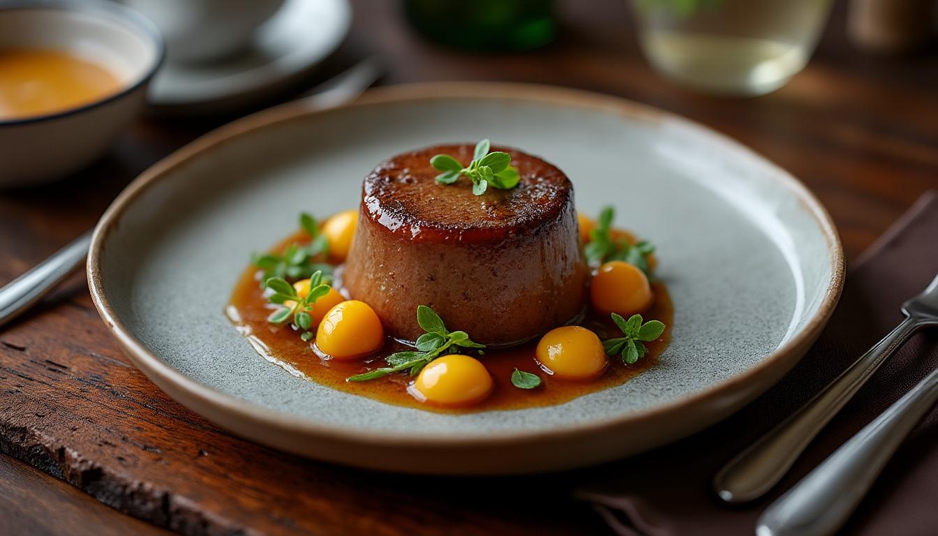 explorez notre sélection exclusive de recettes en ligne pour sublimer le foie gras de canard, alliant élégance et saveurs traditionnelles.