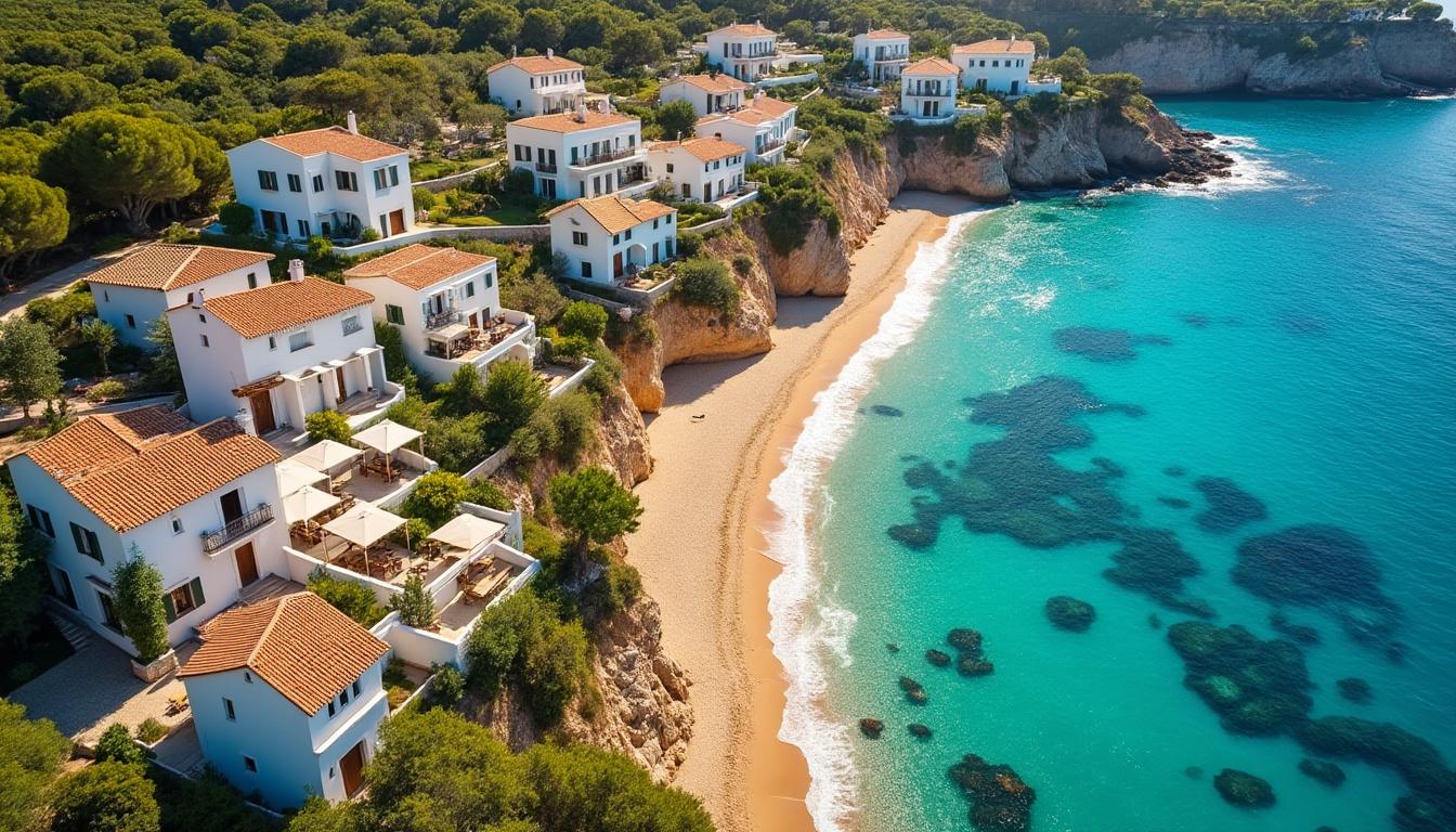 explorez les meilleures locations de vacances à minorque (baléares) pour 2026. trouvez des hébergements idéaux pour un séjour inoubliable sur cette île paradisiaque.