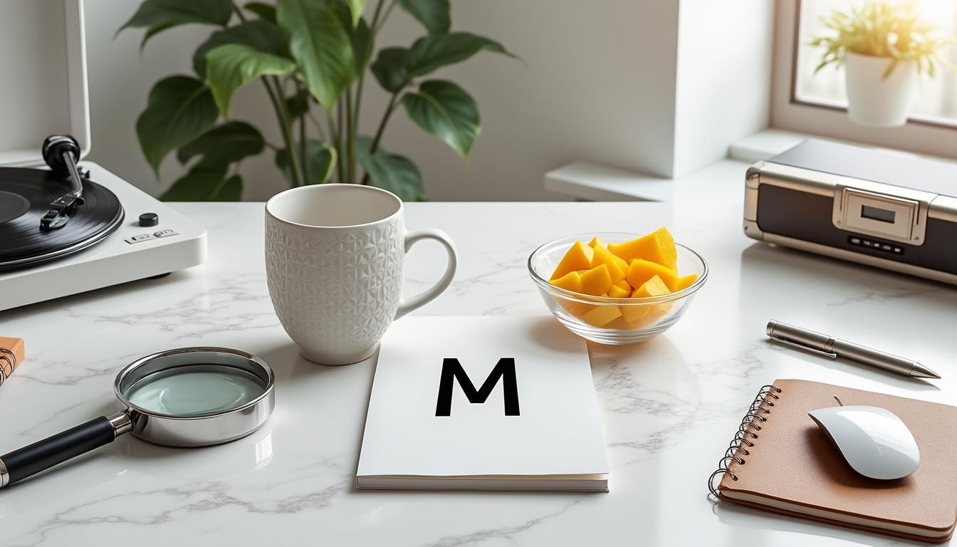 découvrez une liste originale d'objets créatifs en 'm' pour stimuler votre imagination et inspirer votre créativité au quotidien.