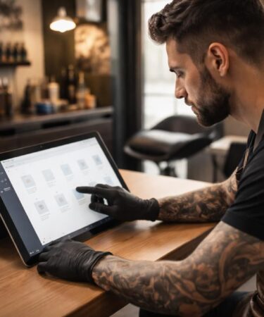 découvrez comment archiver facilement les consentements clients dans un studio de tatouage à l'aide d'une tablette windows, assurant sécurité et organisation optimale.