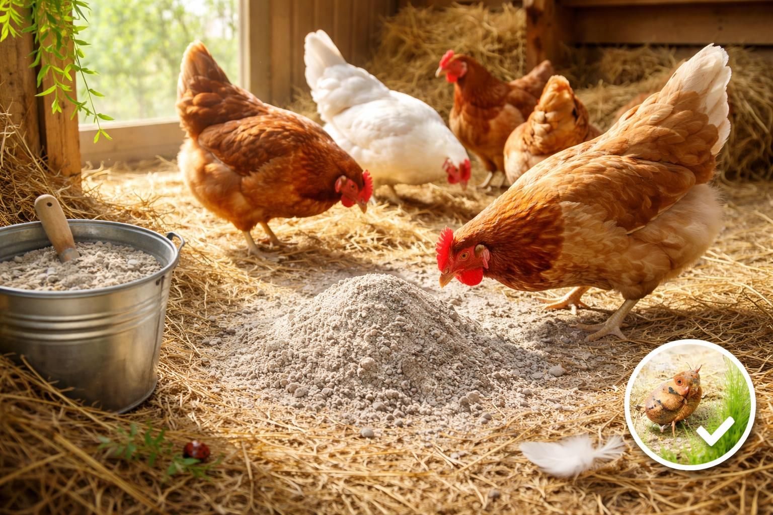 découvrez les avantages des cendres pour la santé des poules et les précautions essentielles à prendre pour leur bien-être.