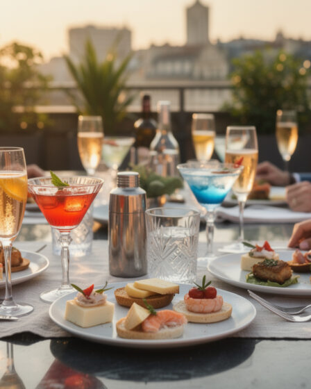 découvrez nos conseils pour associer parfaitement vos plats à vos cocktails lors d'une soirée cocktail en terrasse, pour une expérience gustative réussie.