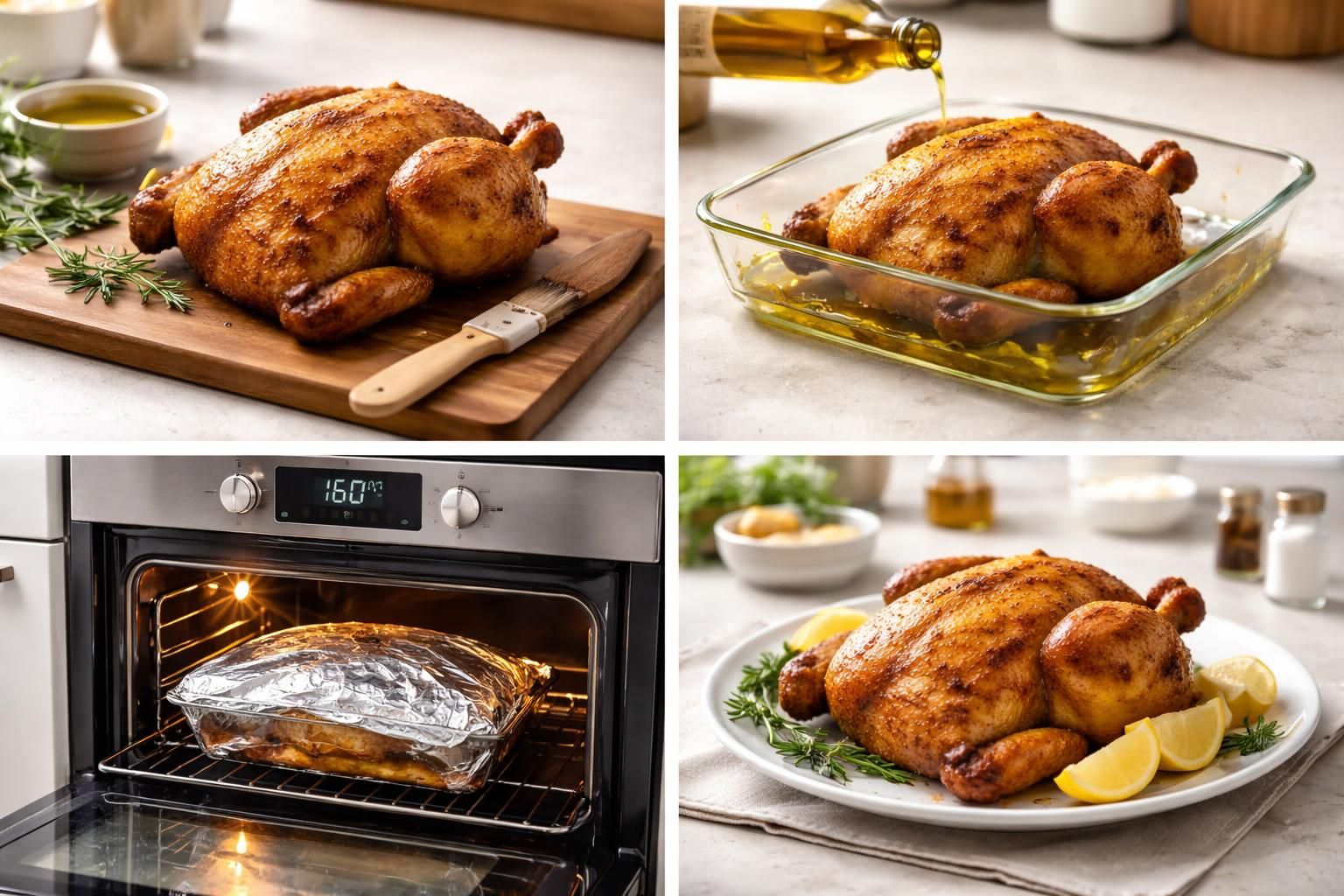 découvrez notre guide étape par étape pour réchauffer un poulet au four sans le dessécher et retrouver toute sa saveur et sa tendreté.