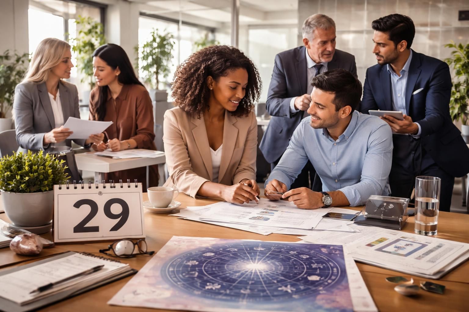 découvrez l'horoscope du 29 mars qui analyse en détail les relations au travail et vous guide pour améliorer votre environnement professionnel.