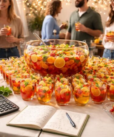 découvrez comment calculer le prix du punch pour 50 personnes lors de vos événements afin d'allier budget maîtrisé et fête réussie.