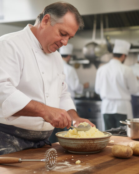 apprenez à réaliser une purée maison parfaite grâce aux astuces et conseils du chef etchebest. découvrez ses secrets pour une texture onctueuse et un goût délicieux.