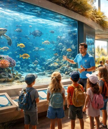 découvrez l'aquarium de fort-mahon, une destination idéale pour une expérience éducative et ludique destinée aux enfants, alliant découverte de la faune marine et apprentissage interactif.