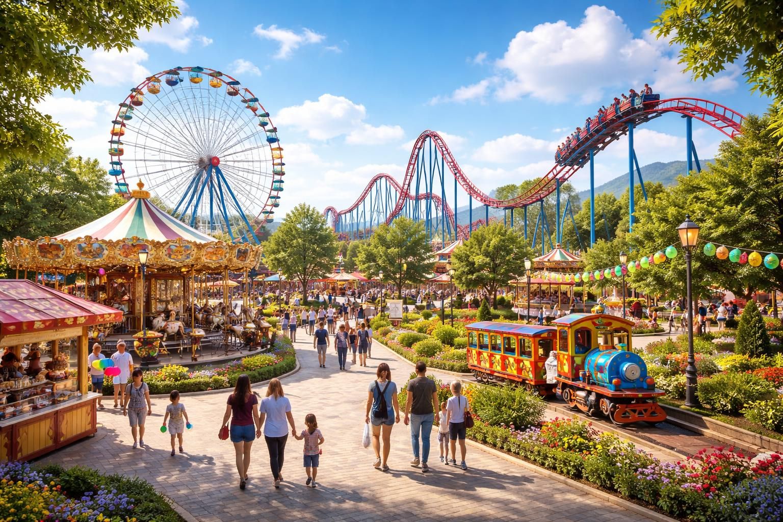 découvrez le parc d'attractions happy fantasy à gigean, un lieu magique pour toute la famille avec des manèges, des jeux et des animations pour petits et grands.