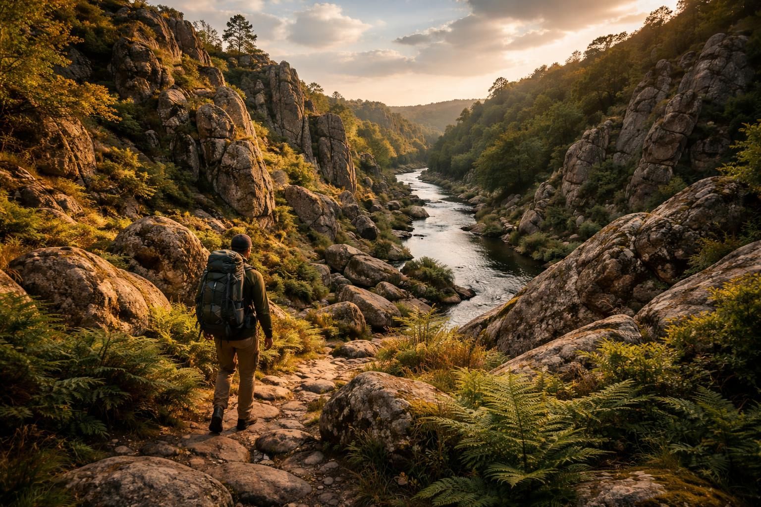 découvrez le chaos du gouët lors d'une randonnée époustouflante mêlant paysages sauvages et aventures inoubliables au cœur de la nature bretonne.