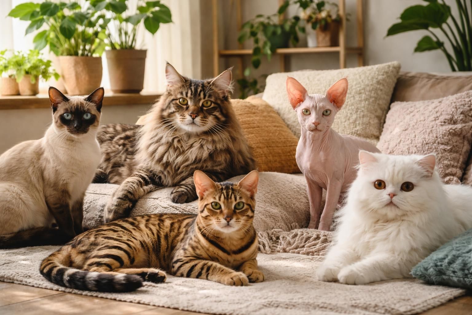 Les mythes sur les races de chats à éviter que vous devez connaître