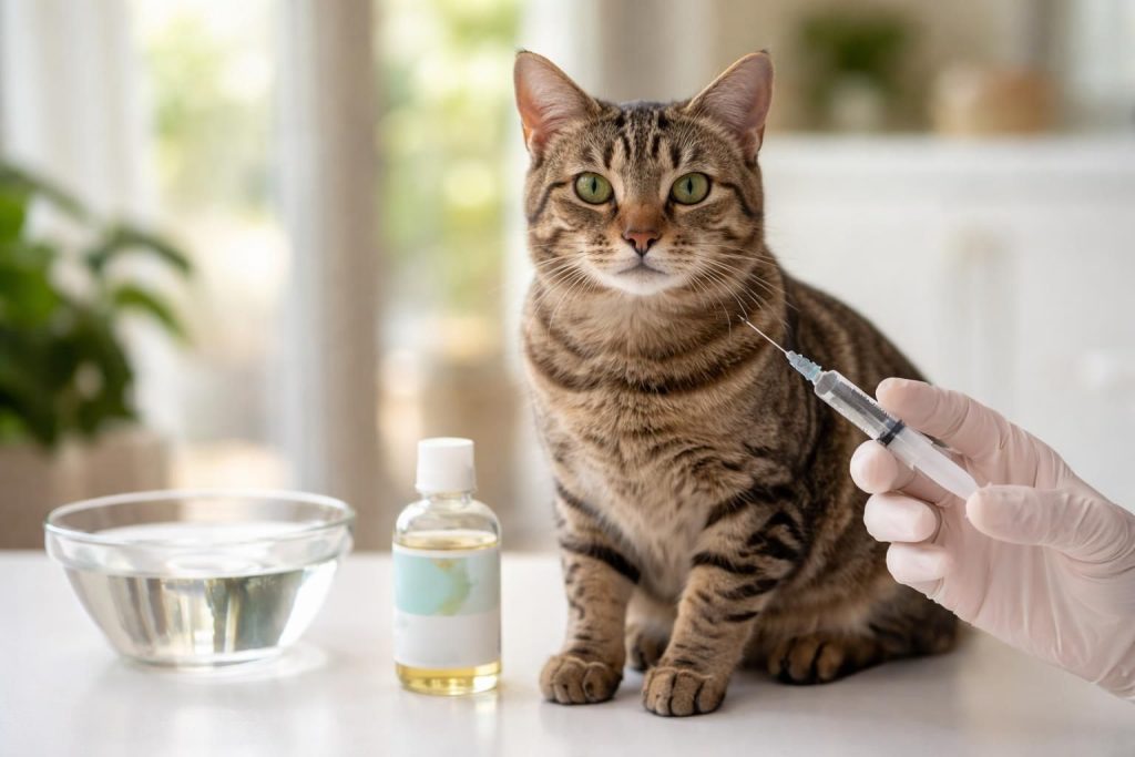 découvrez des méthodes sûres et efficaces pour provoquer le vomissement chez un chat en cas d'ingestion toxique, tout en assurant son bien-être et sa sécurité.